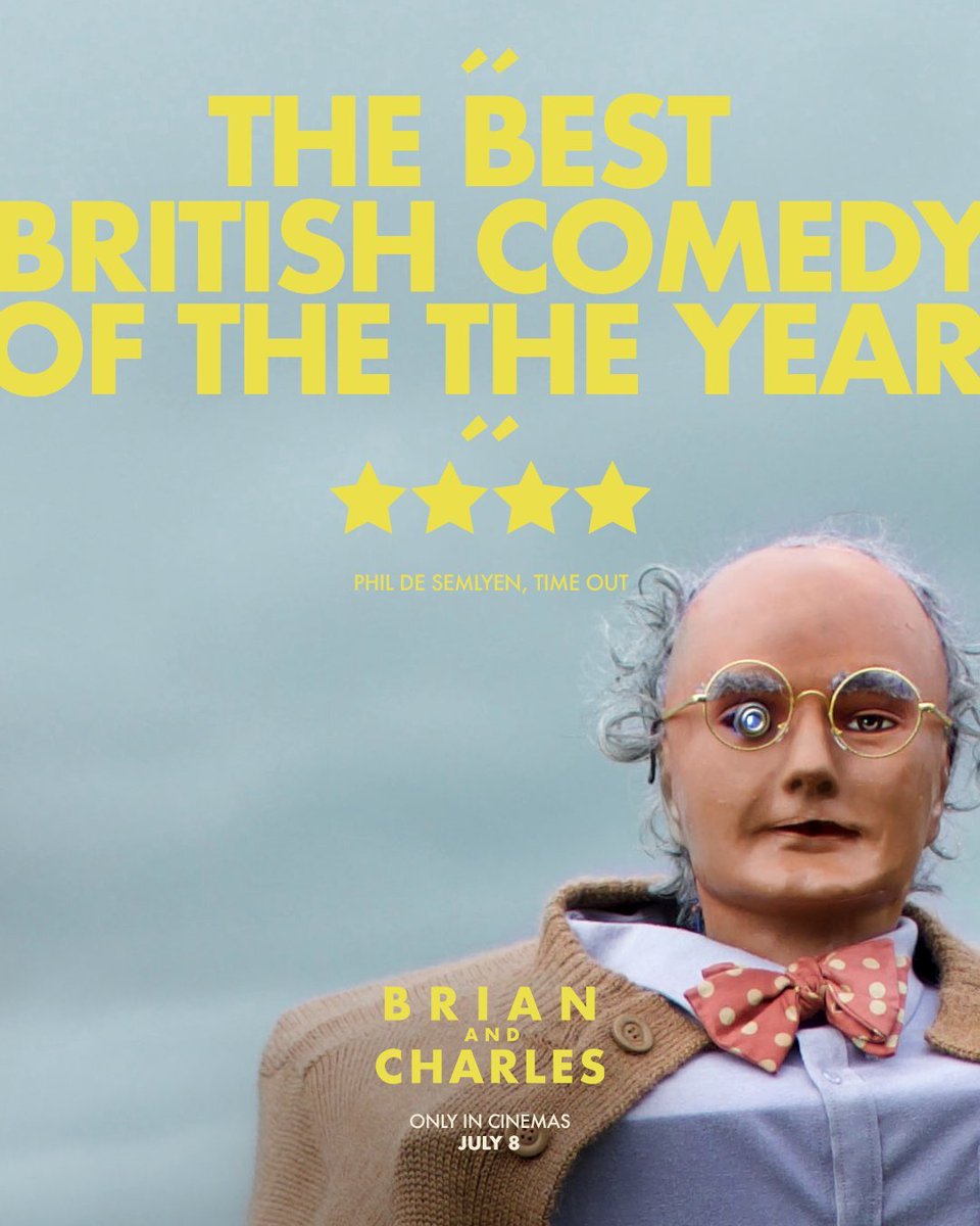 BFI's tweet photo. Fancy winning two tickets to see the #BFIBacked Brian and Charles this Friday at BFI Southbank followed by a Q&amp;A?

Retweet to enter! Competition closes midday Thu 7 Jul. T&amp;Cs apply https://t.co/B5eQHlPuQJ https://t.co/3ttVCg6q6k