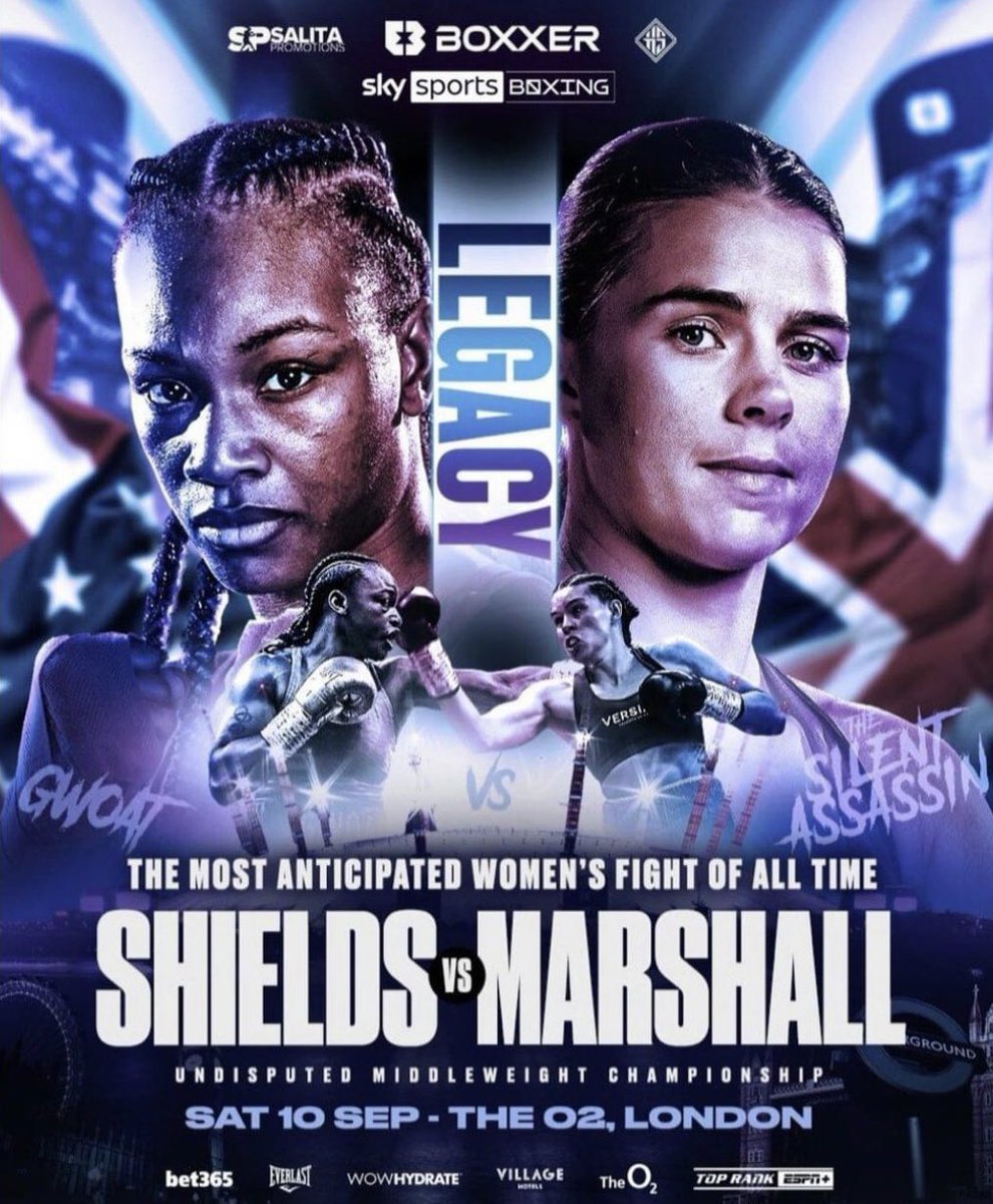 Who else cannot wait for this 😬 ticket info coming any day now keep your eyes pealed ppl and get your orders in avoid online booking fees .. postage available for couple extra quid #teammarshall #sheildsvmarshall #savannahmarshall #10sep02arena @Savmarshall1