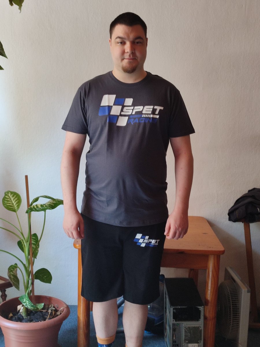 SparkiTV's tweet photo. Werbung
Unser SimRacing Team SPET Racing
Hier im Bild zu sehen ist unser Merch.
Einmal die Terry Shorts
Und das T-Shirt Premium Fair Wear
Hier gehts zum Shop
https://t.co/SBeewVMx6S
@getshirts @bisecthosting #sparkitv #spetracing #simracing #merch #shop #getshirts #TwitchDE https://t.co/kZRCT2WkcO