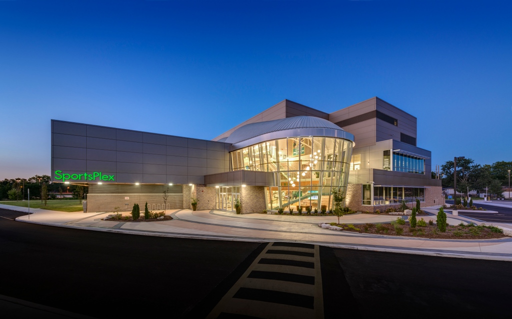 GlosAssociates's tweet photo. An oldie, but a goodie — St. Clair College Sportsplex. Still our favorite cupcake. ⁠
⁠
@stclaircollege #yqgarchitect #stclaircollege https://t.co/bOr3oFLFOv