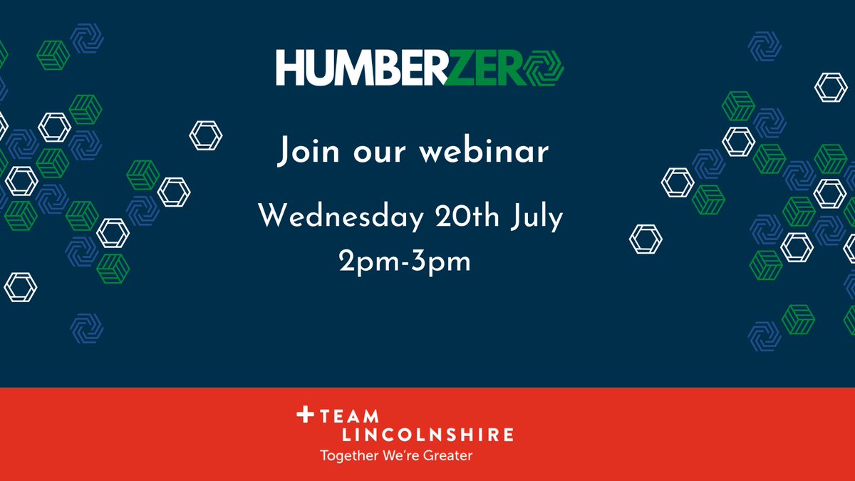 HumberZero's tweet photo. Join us for our Team Lincolnshire webinar. We will focus on the benefits of the Humber Zero project, the skills needed, apprenticeships and diversity. Sign up 👉 https://t.co/yQmZc7ehIM https://t.co/aqLvZ9yxZs