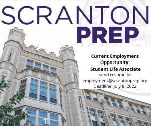 Scranton Prep (@scrantonprep) on Twitter photo A new employment opportunity at Prep ā Student Life Associate.
For details please visit our website, scrantonprep.org/wp-content/upl⦠Deadline to apply is July 8, 2022. Send resume to employment@scrantonprep.org. A new employment opportunity at Prep ā Student Life Associate.
For details please visit our website, scrantonprep.org/wp-content/upl⦠Deadline to apply is July 8, 2022. Send resume to employment@scrantonprep.org.
