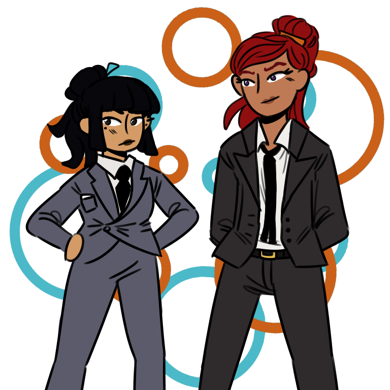 grae_is's tweet photo. a redraw of 🧡them💙 from last march :)
#ninjago #ninjagofanart https://t.co/StTI885Yzi