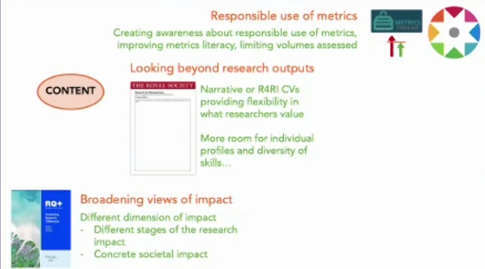 How to make change, asks @naubertbonn.

1. Responsible use of metrics, e.g. @DORAssessment
2. Look beyond research outputs using #NarrativeCVs
3. Broaden views of impact
#NSRI2022 #ResearchCulture #ResearchAssessment