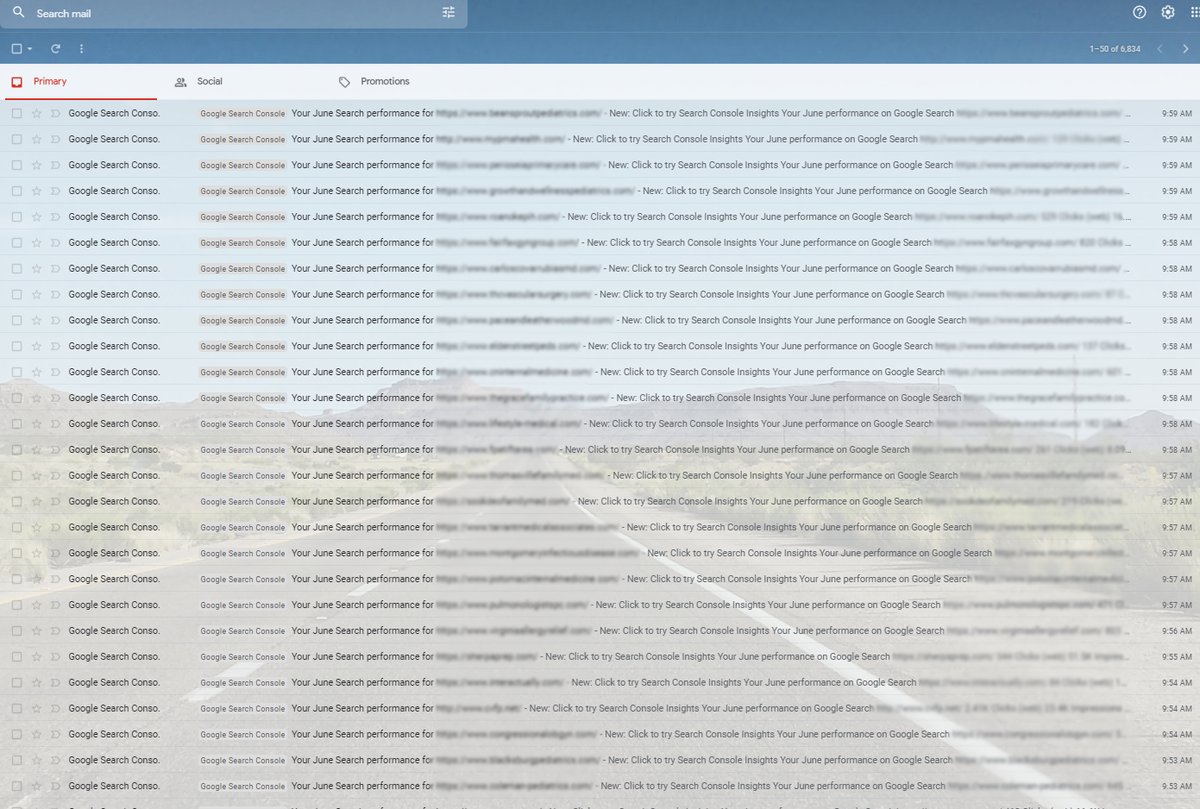 When you are on 500+ Google Search Console properties, you get to deal with this every month. #SEO