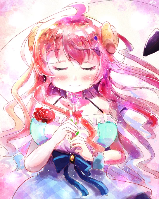 「みんなが仲良くなりますように」
#まちカドまぞく 