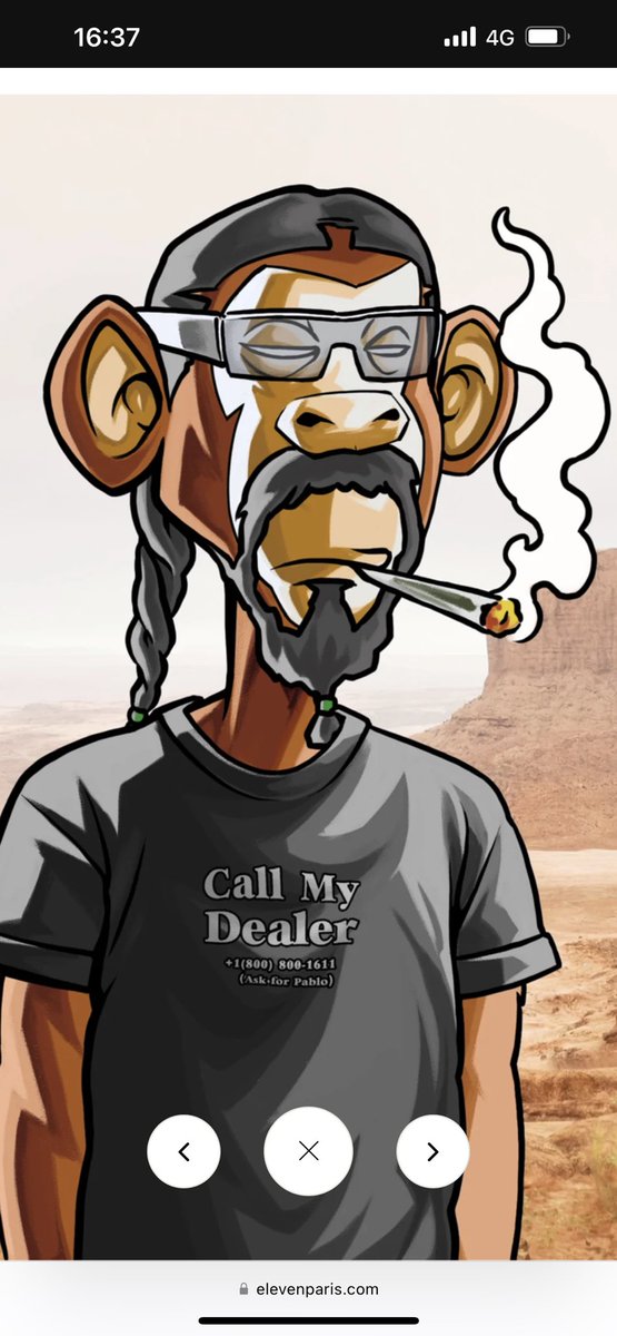 Tu l’as reconnu 🤣?  Si oui, rdv ici 👉👉 elevenparis.com/collections/nf… #nft #web3 #loyaltytoken #cryptocurrency #art #elevenparis