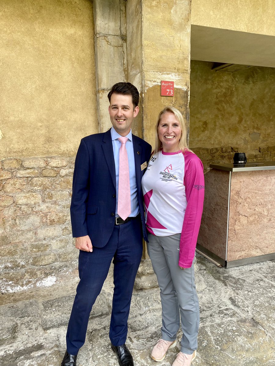 addisonsimon's tweet photo. Exciting day today as @bathnes and @RomanBathsBath welcomed the Queens Baton Relay ahead of the Commonwealth Games later this summer. Great to meet the baton bearers afterwards and hear their amazing stories! #QBR2022 https://t.co/5AzzEPYijZ