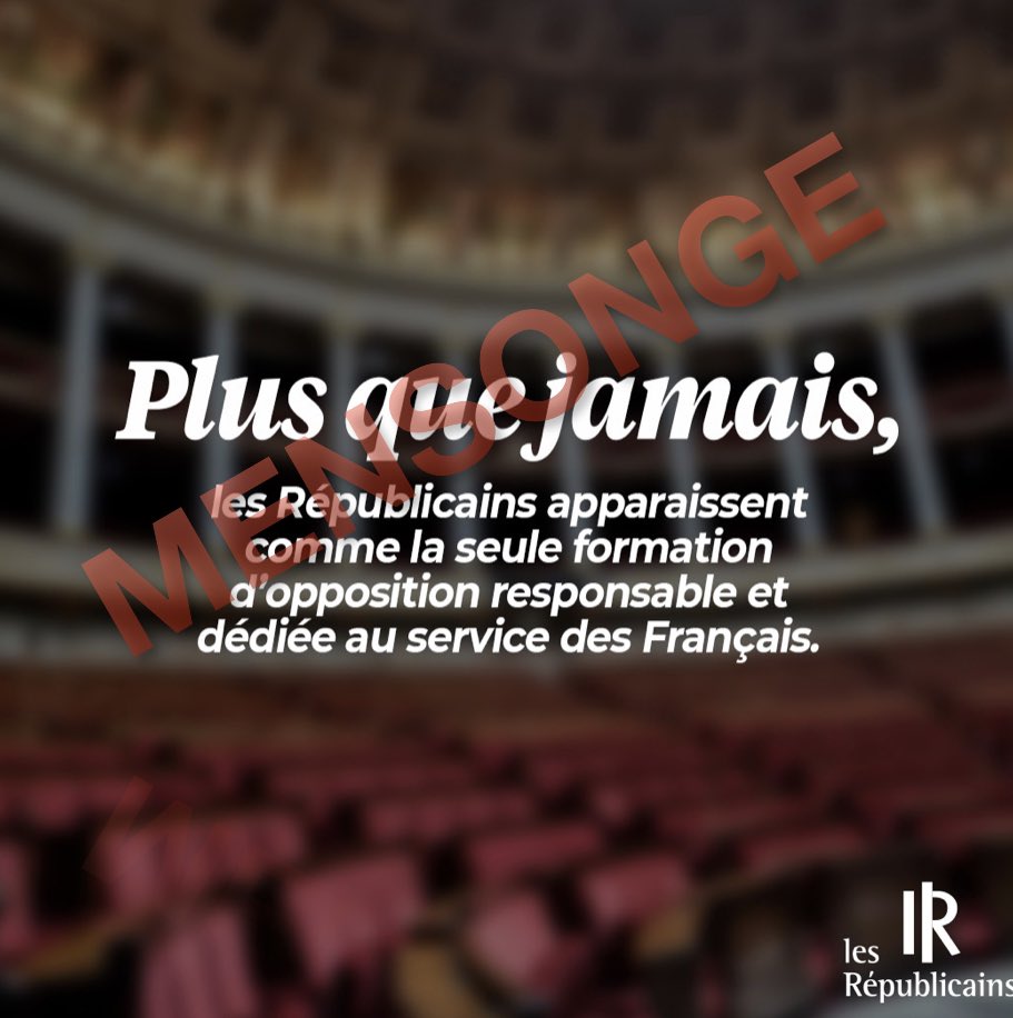 Dylan_LemoineRN's tweet photo. Avec seulement 62 députés, le groupe  @lesRepublicains se positionne en 3ème groupe d’opposition à #Macron = encore un mensonge des #LR

Aujourd’hui, la seule véritable opposition au Gouvernement, c’est le @RNational_off 

#RN #DirectAN #AssembleeNationale https://t.co/reWqzqMMOP