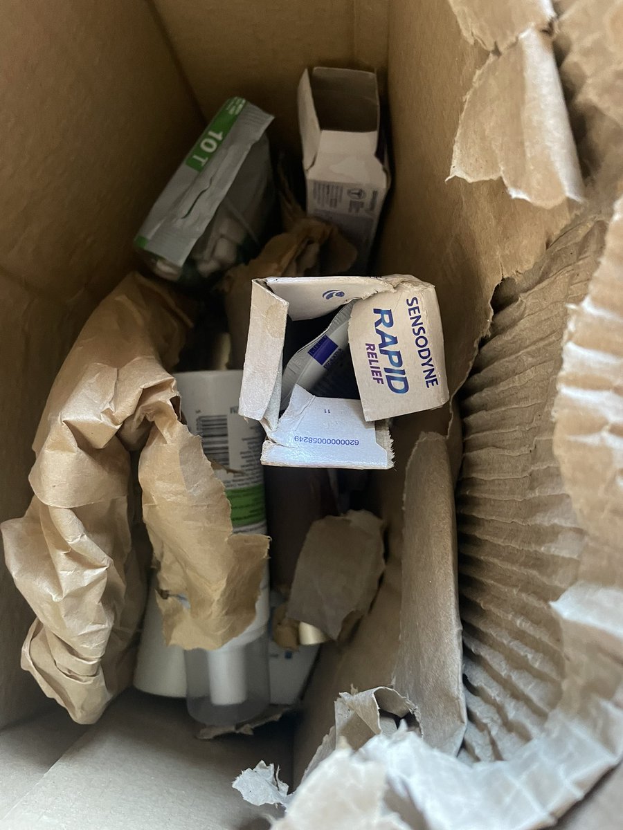 ShezThompson's tweet photo. @BootsHelp I received an online order, which was damaged. I contacted your customer care team, who advised I could return in store or send back via Royal Mail. I live in a village so I’m not very impressed since that requires me to go out of my way for items already paid for. https://t.co/8KH53JLODF