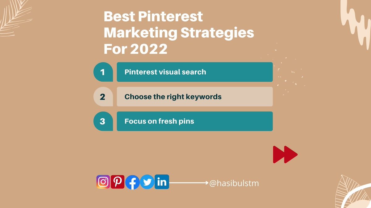 hasibulstm's tweet image. Best Pinterest Marketing Strategies For 2022

#marketing #pinterest #pinterestmarketing #pinterestmarketingstrategy #pinterestmarketingideas