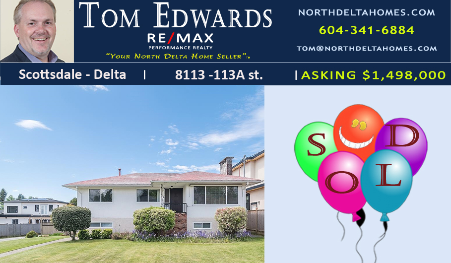 SOLD!   SOLD!!   SOLD!!!
Summer is beginning to heat up for buyers and sellers.