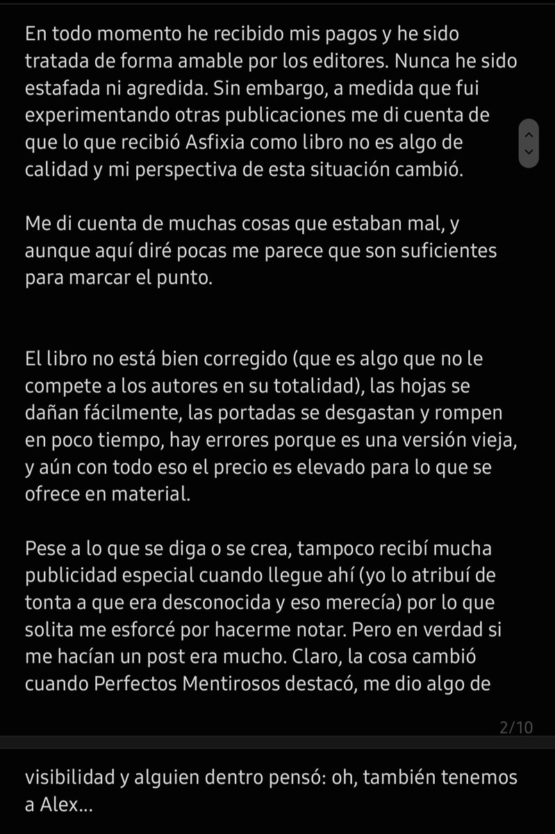 MirezAlex's tweet photo. Bueno, creo que ya era hora de hablar de esto. No suelo hacerlo, pero las preguntas sobre Asfixia han aumentado y tengo la responsabilidad de ser honesta con ustedes. Espero se lo tomen de la mejor manera porque a mí me causa mucha ansiedad y nervios. Los amo. https://t.co/10x0fmwTi0