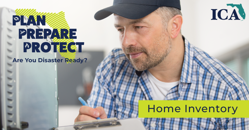YourFLVoice's tweet photo. Last month I shared the importance of creating a home inventory. Have you completed yours yet? I’ll help you get started TODAY. @FLDFS #PlanPrepareProtect #HurricaneSeason