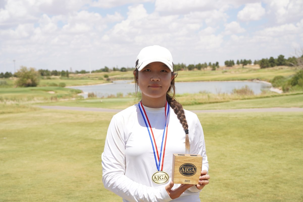 AJGAGolf's tweet photo. Sehee Sim (-2) slams her way to a second qualifier medal 💥

#JASMcCormick https://t.co/8qPyYvzYlS