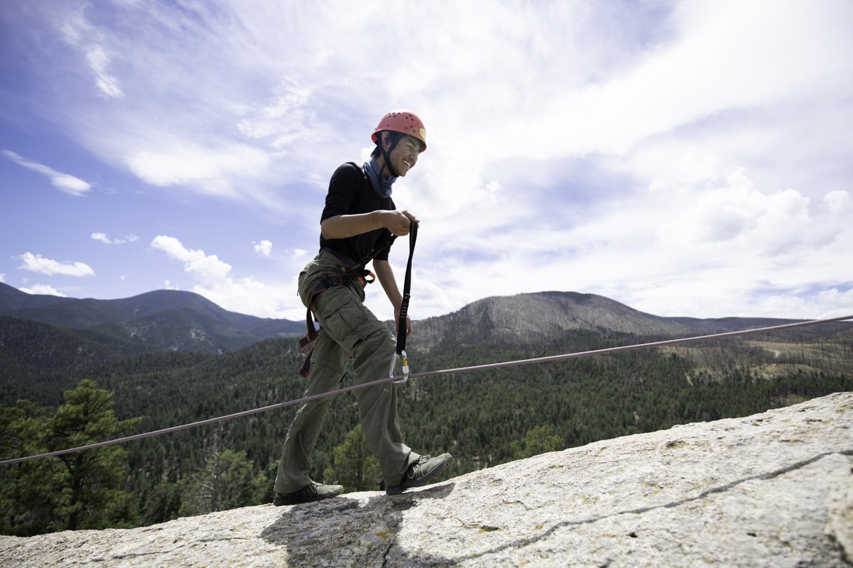 philmont's tweet photo. "Climb the mountain not to plant your flag, but to embrace the challenge, enjoy the air, and behold the view." -David McCullough Jr.
📸 : Marielle Scott
#philmont #philmontscoutranch #HOmE #IWGBTP #scoutsbsa https://t.co/0eQH2gBFDu