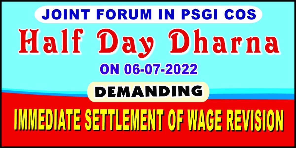 SekharB51025143's tweet image. Immediately settle PSGIC employees 60 months pending wage revision. @nsitharamanoffc @FinMinIndia @DrBhagwatKarad @DFS_India @BikashranjanBh4 @SitaramYechury @salimdotcomrade @RahulGandhi @PawarSpeaks @mkstalin @ArvindKejriwal @anuragshah_ @CNBC_Awaaz