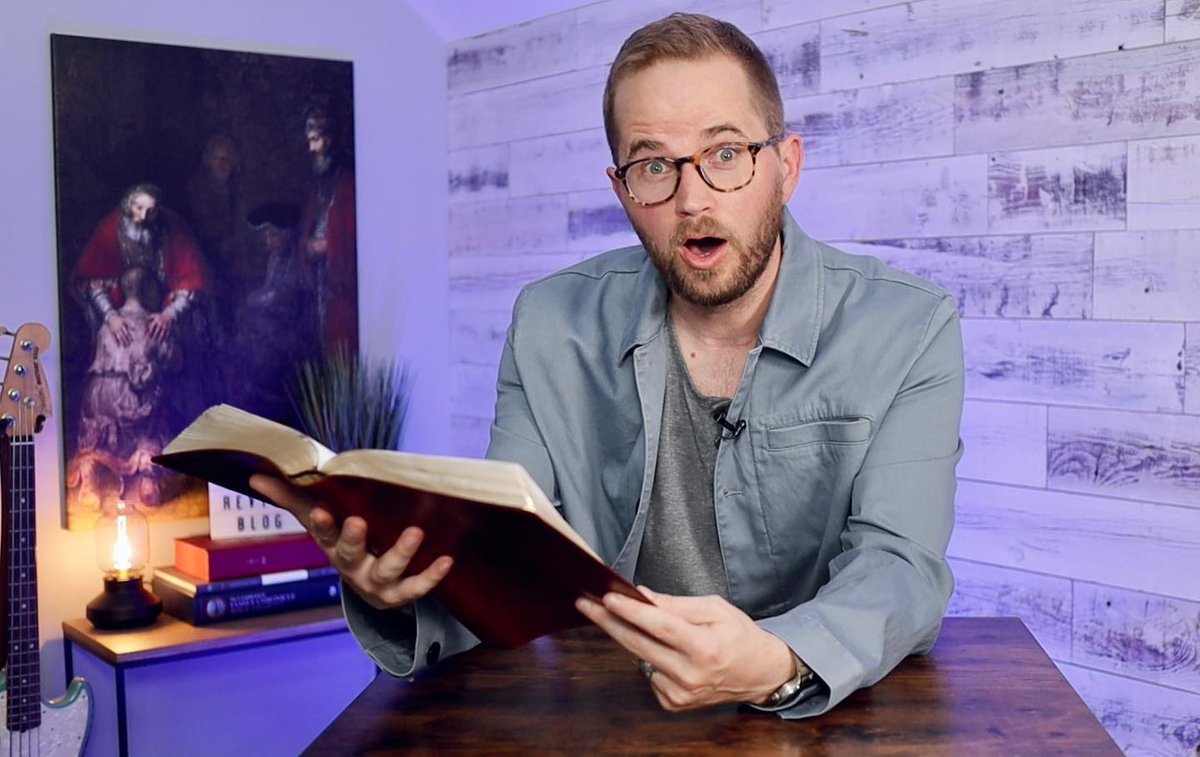NLTverse's tweet photo. ( #๐ท @biblereviewblog )
Why is Bible Reviewer Tim Wildsmith in shock? Let's just say it's something really BIG in one of our new Filament releases. See his review https://t.co/1UaxttDTnk
#NLTBible #ItsBiggerOnTheInside #BibleReviewBlog #YouCanReadIt #BigBibles #Filament https://t.co/XWhUztdtCQ