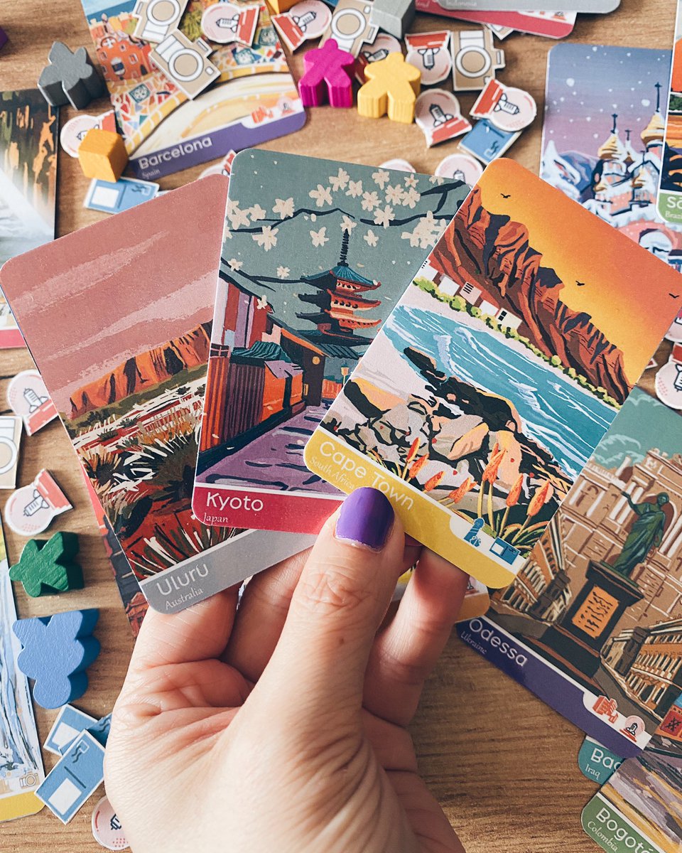 PektisStudio's tweet photo. It’s the summer vacation time!
What is your idea travel location?
Nature or beach or city?
#boardgame #games #boardgames #boardgamesofinstagram #bgg #boardgamegeek #prototype #fun #art #design #brettspiel #brettspiele #boardgamephotography #pektis #boardgamedeveloper https://t.co/DSyifeRxPx