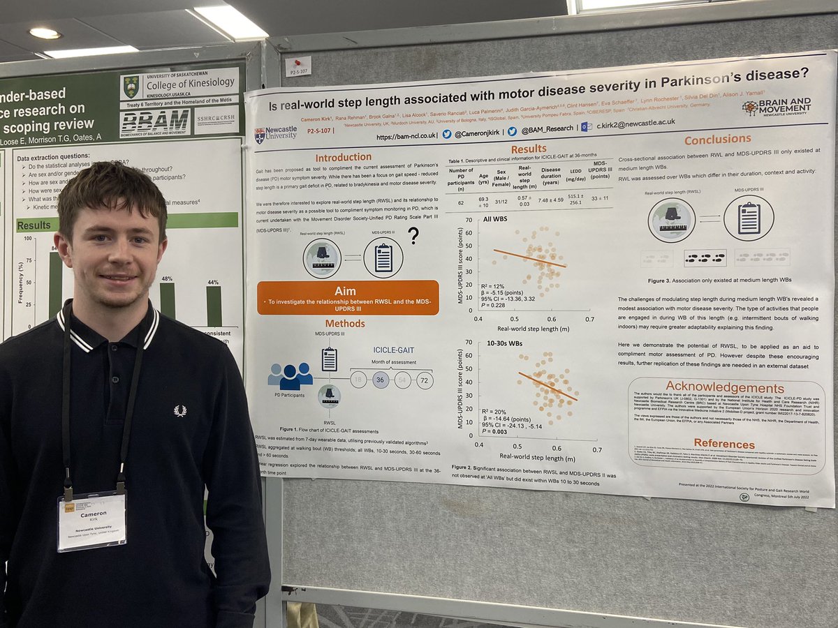 Lisa Alcock (@lisa_hummovsci) on Twitter photo Real-world 🌎 step length is related to the UPDRS-MDS Part III in #Parkinsons - 20% of the variance in step length is explained by the MDS-UPDRS Part III score for 10-30s walking bouts 🚶♀️
<a href="/Cameronjkirk/">Cam Kirk</a> @LynnRochester1 <a href="/sil_bam/">Silvia Del Din</a> <a href="/AlisonYarnall/">Alison Yarnall</a> <a href="/ISPGR/">ISPGR</a> #ispgr2022 Real-world 🌎 step length is related to the UPDRS-MDS Part III in #Parkinsons - 20% of the variance in step length is explained by the MDS-UPDRS Part III score for 10-30s walking bouts 🚶♀️
<a href="/Cameronjkirk/">Cam Kirk</a> @LynnRochester1 <a href="/sil_bam/">Silvia Del Din</a> <a href="/AlisonYarnall/">Alison Yarnall</a> <a href="/ISPGR/">ISPGR</a> #ispgr2022