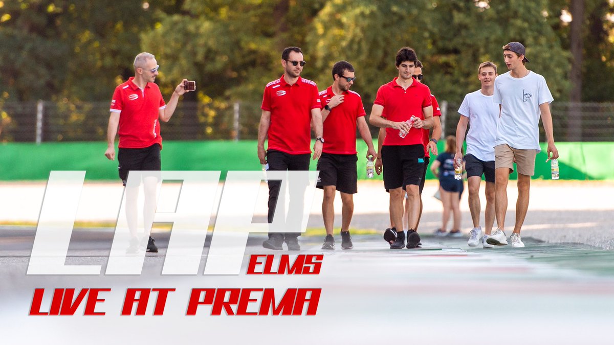 PREMA_Team's tweet photo. ❗️LAP | Live At Prema - ELMS Round 3 Monza❗️

While we had a rollercoaster weekend in @EuropeanLMS, we still had a lot of fun as you can see in our full behind the scenes video!! ↘️ 

https://t.co/5bDUpaOJaJ

#lap #liveatprema #europeanlemans #ELMS #Monza4H #premazone https://t.co/wKNn3J5mQL