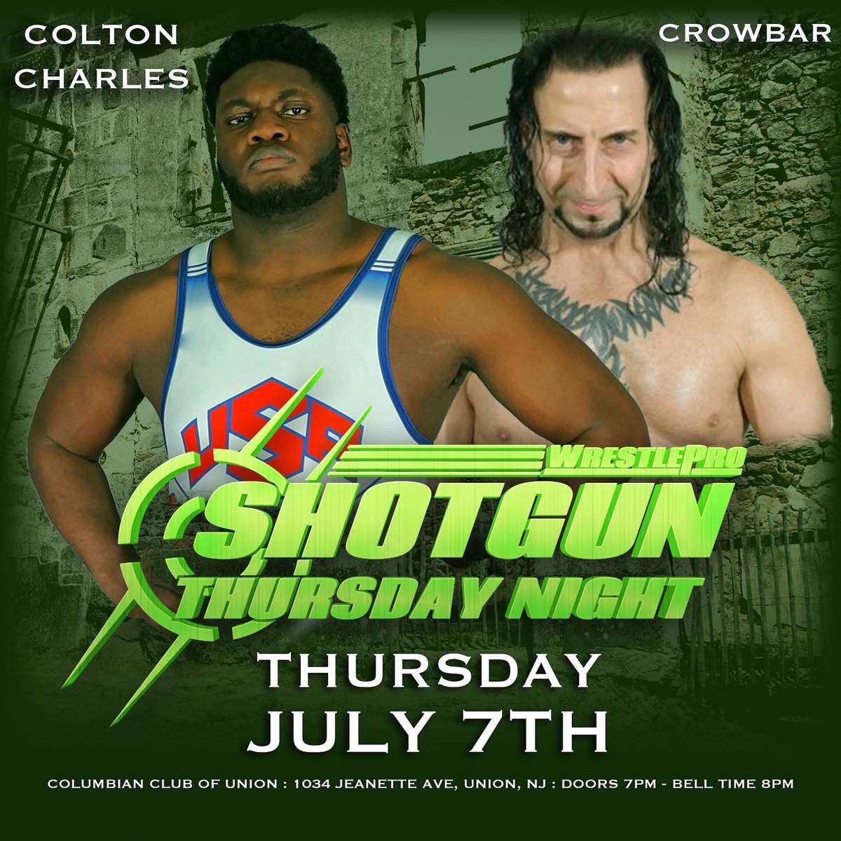 WrestlePro's tweet image. 👊🏼💥THIS THURSDAY💥👊🏼

Shotgun Thursday returns to Union, NJ this Thursday July 7th to showcase the WrestlePro stars of today and tomorrow!

Watch as the Create-A-Pro NJ students see if they can hold their own against the best WrestlePro has to offer!

🎟 wrestleproonline.com