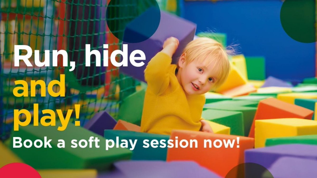 Soft play = hours of fun! 

Get the little ones burning off some energy and exploring their adventurous side! 🤸

Book ahead to reserve your spaces: ow.ly/A4uG50JOHH7

#SoftPlay #ActiveKids #SoftPlayDay