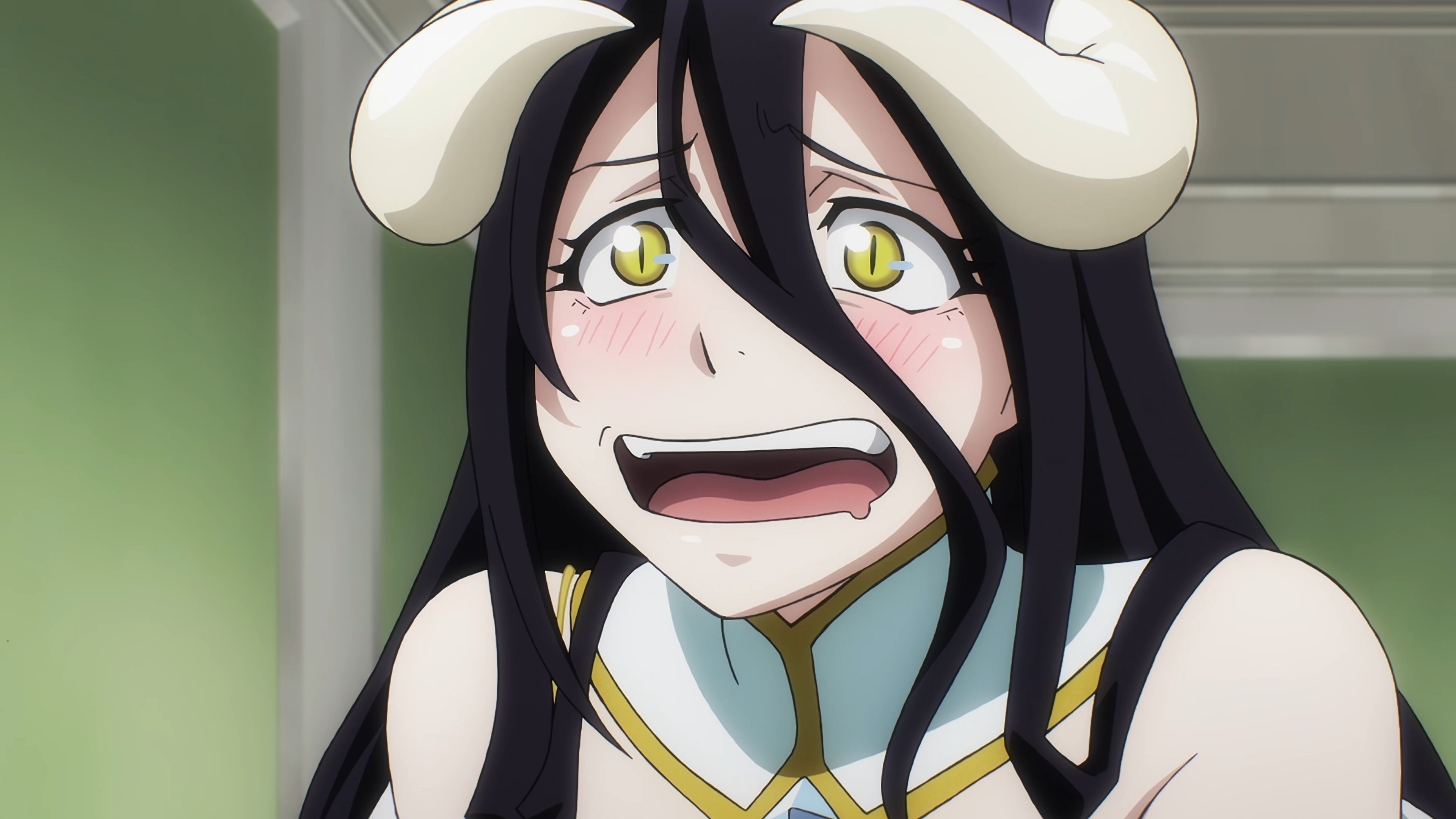 Overlord IV - Albedo é elogiada! (DUB), A Albedo não sabe lidar muito bem  com elogios 😅 (via Overlord IV), By Crunchyroll.pt