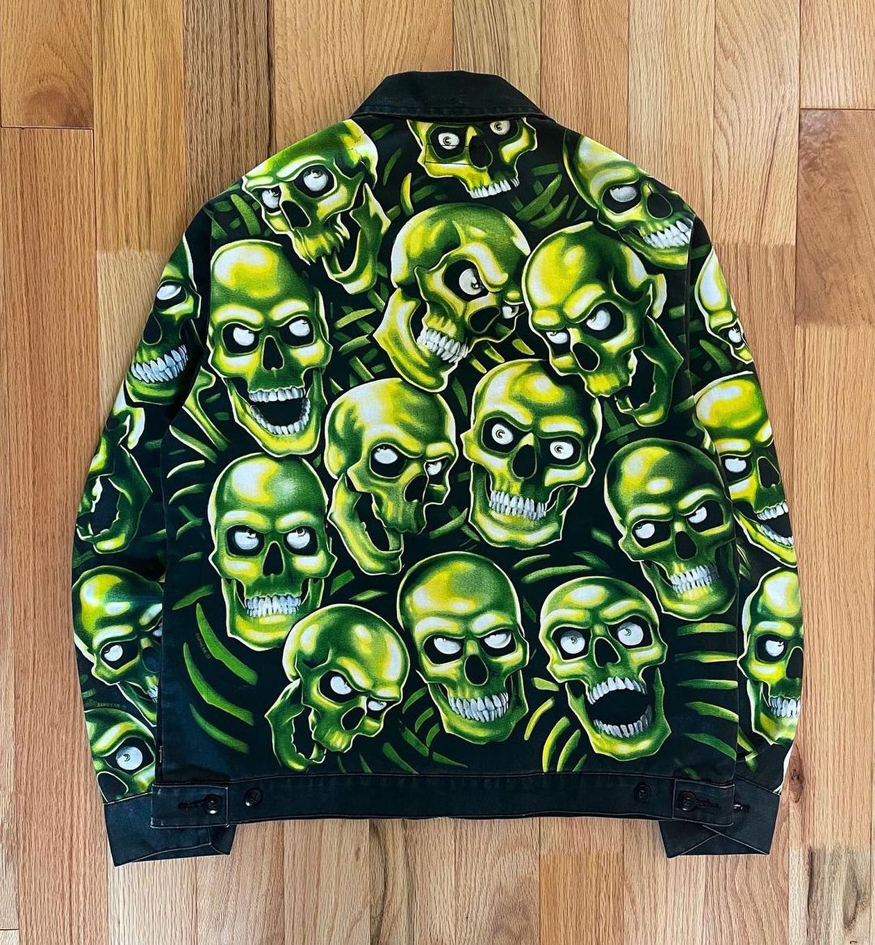 Supreme Skull Leather Jacket