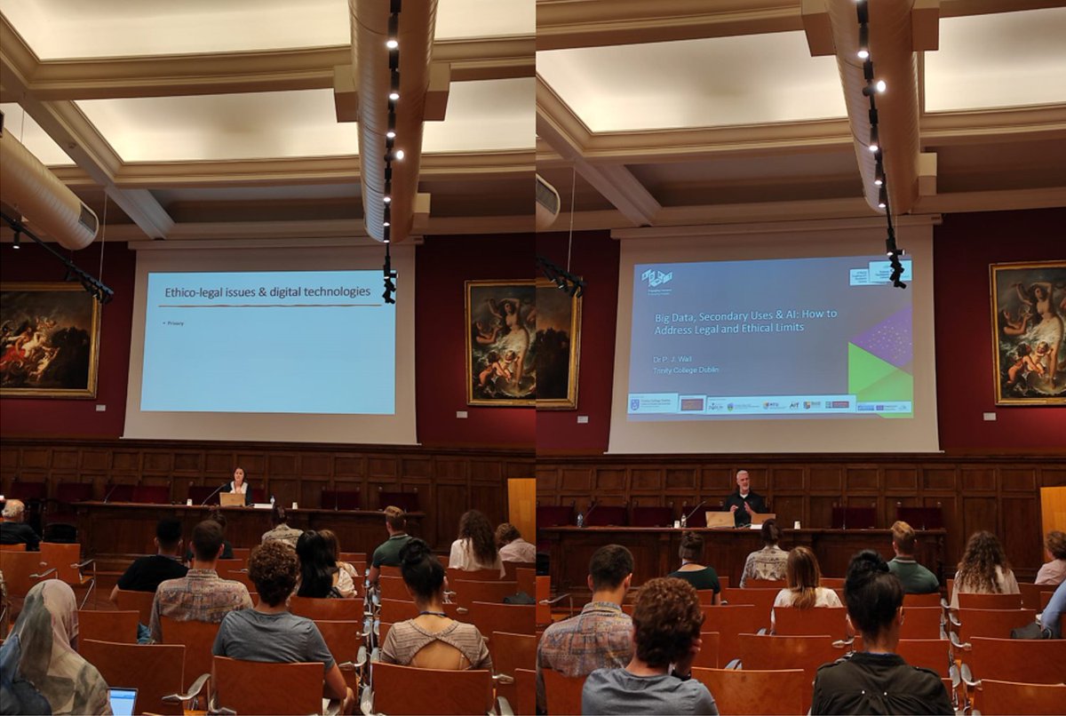 DATAETHICS Summer School in pictures: Day 2

Excellent talks by Ciara Staunton on "New challenges and opportunities posed by big DATA at the time of COVID",  and P.J. Wall on "AI and Big Data: Ethical and Legal Considerations".