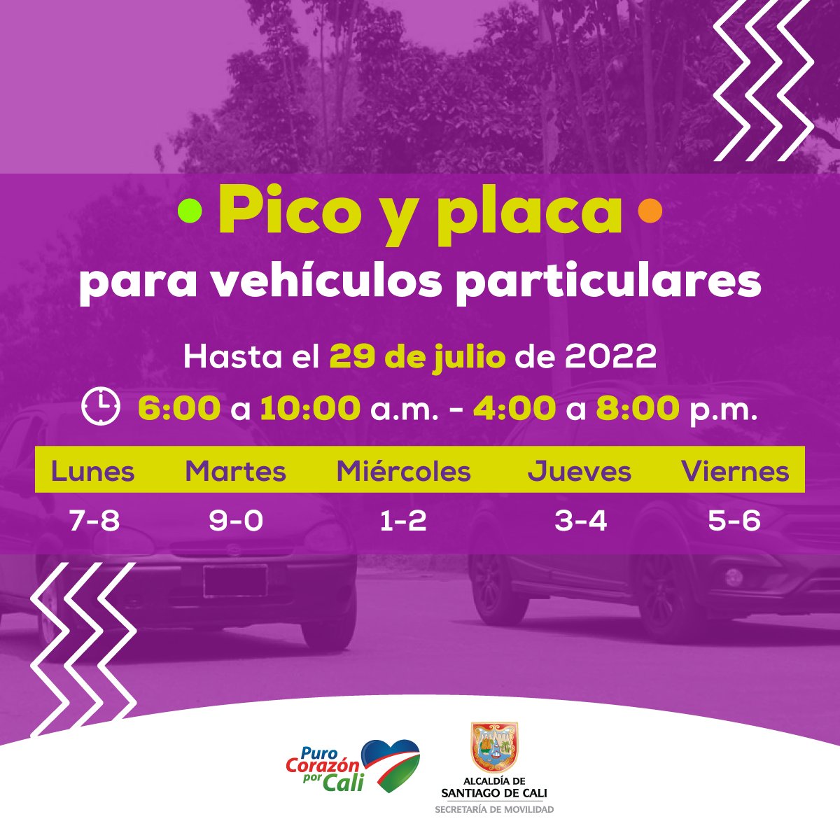 Secretaría de Movilidad de Cali tweet media