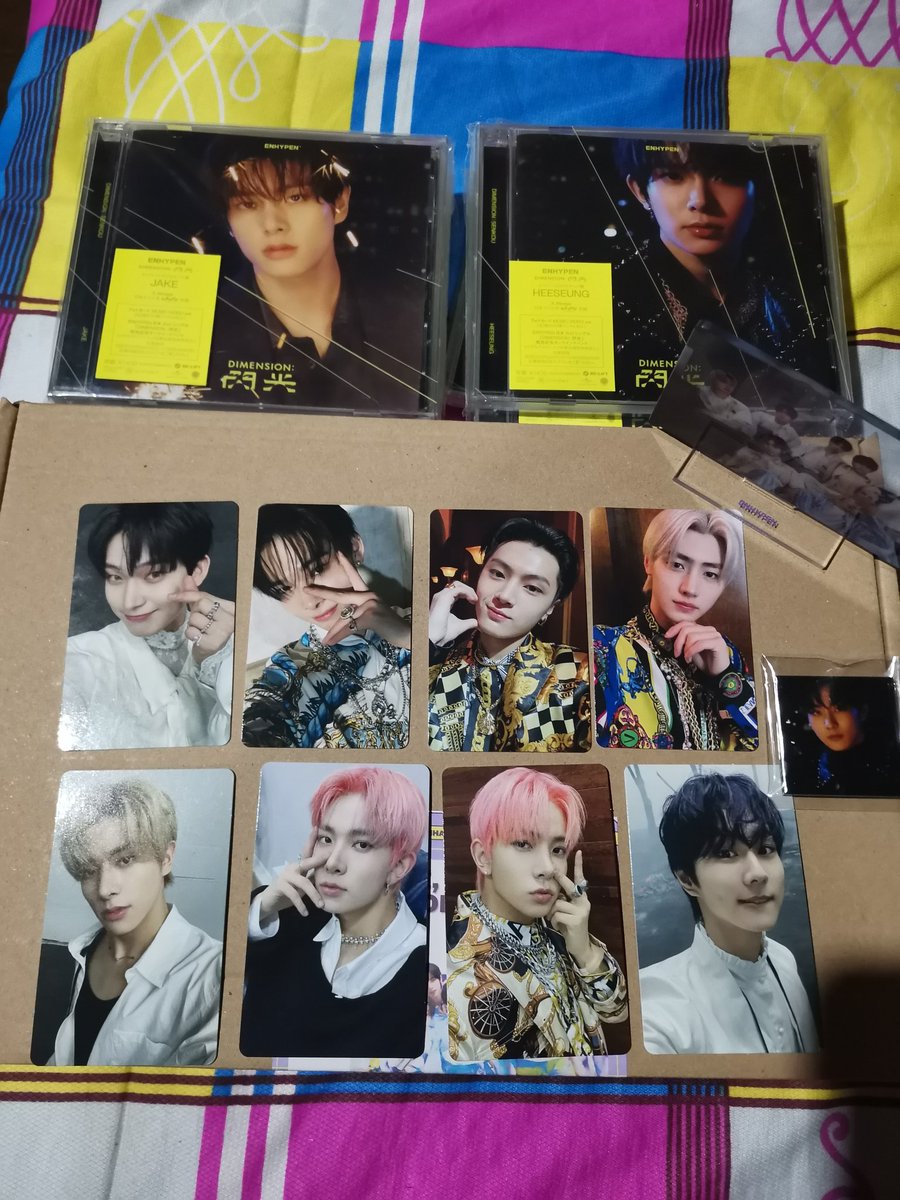 LHSHybePrince's tweet photo. Thank you so much @ENHAOUTLET ❤️ my ENHYPEN DIMENSION:SENKOU albums finally arrived. thank you for the smooth transaction! Sobrang sparks talaga! 🤩 #EnhaOutletFEEDBACK https://t.co/WVKsNMUsIB