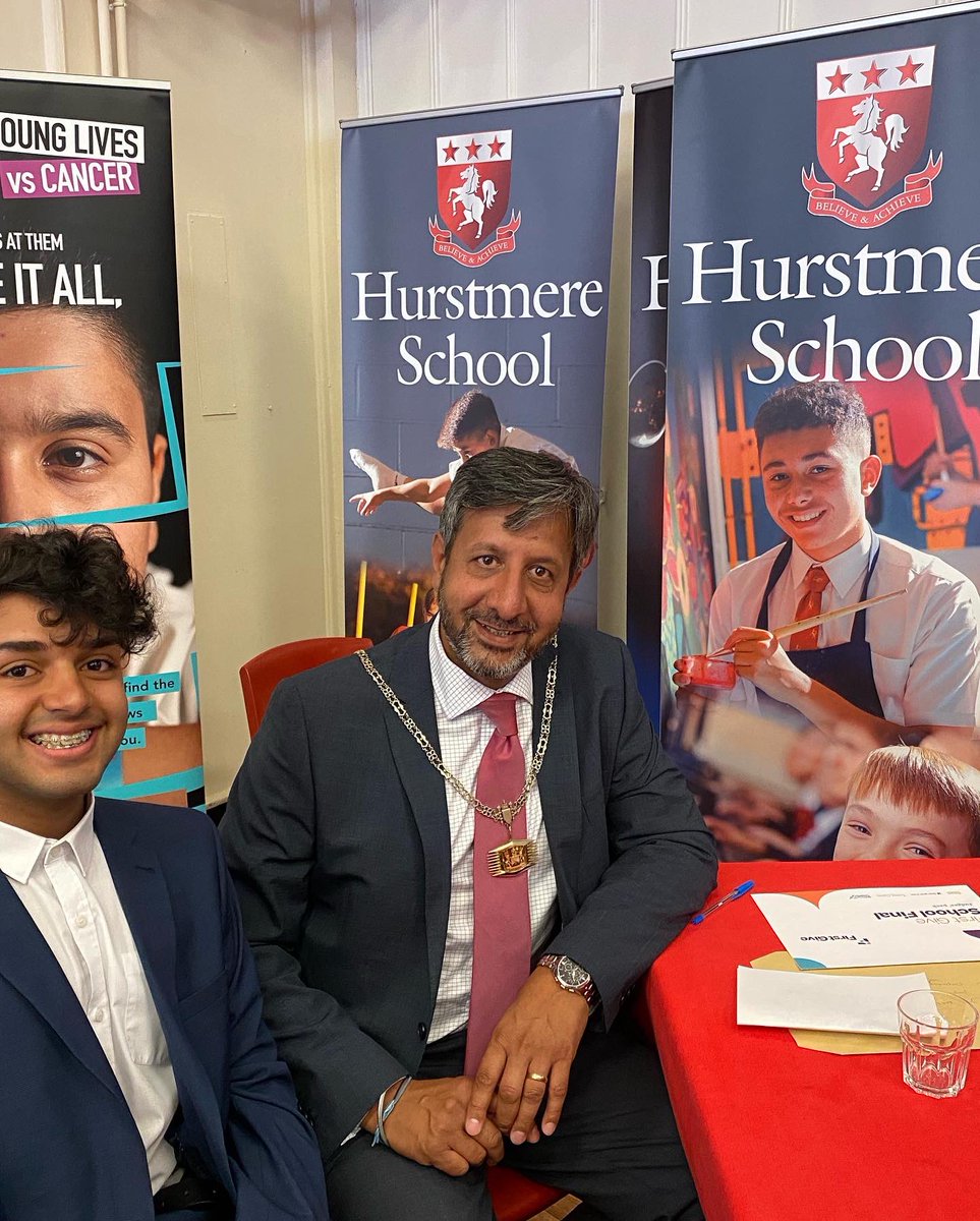 ragssandhu's tweet image. As Deputy Mayor I am very pleased to have attended the First Give event at Hurstmere School this afternoon. Great presentations from students, the winning group receive £1000 for their charity.  @HurstmereSchool @LBofBexley @bexleynews