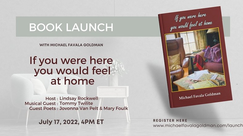 There's a childlike wondering of time and love in this 🔥 <a href="/GoldmanWrites/">Michael Favala Goldman</a> collection... asking us to listen + ponder. Let's you and I curl up in front of the hearth. 7/17 Registration:
us02web.zoom.us/meeting/regist…