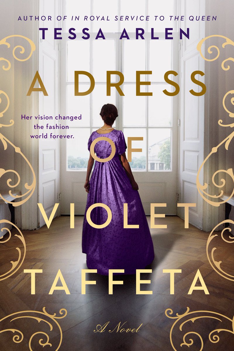 Austenprose's tweet photo. Happy #BookBirthday to A DRESS OF VIOLET TAFFETA, by #TessaArlen - “Arlen deftly uses evocative descriptions of fabric, people and settings, to bring each scene to life.” - Booklist

#HistoricalFiction #NewBooks #VioletTaffeta @BerkleyPub #FashionIcon #Titanic #BookTwitter https://t.co/Z5A8ApHN3h