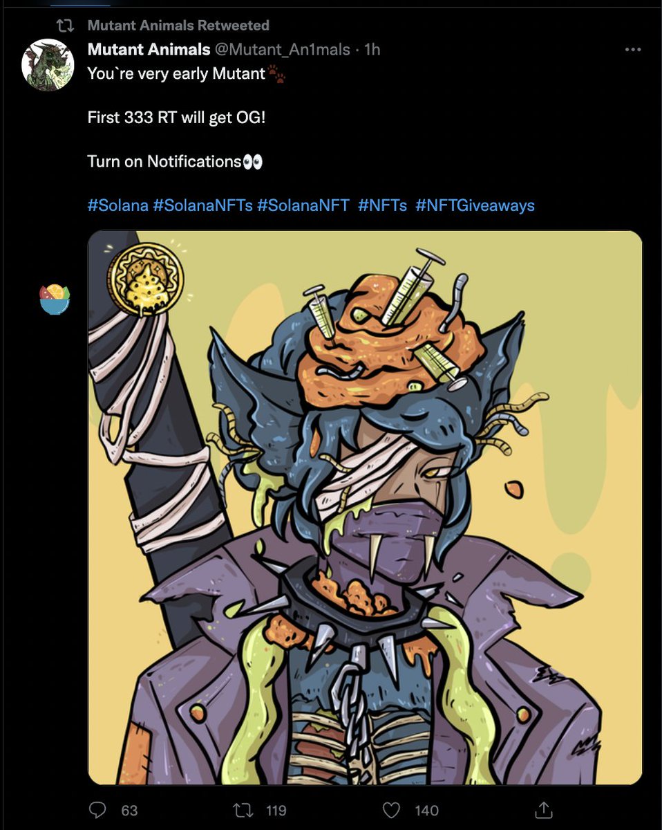 emokiddosnft's tweet photo. dont mint this !!!
STOLEN ART!!!
@mutant_an1mals https://t.co/ad7BtyOS1w