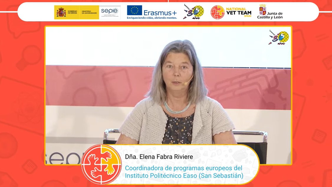 Concluimos la segunda jornada de "La internacionalización de la #FP como camino hacia la excelencia" conociendo experiencias de inclusión en los proyectos #ErasmusPlus 
➡️Consejería de Educación y Formación Profesional <a href="/goib/">Govern de les Illes Balears</a> 
➡️<a href="/AlmiBilbao/">Almi</a>  
➡️<a href="/EASOPolitek/">easo politeknikoa</a>