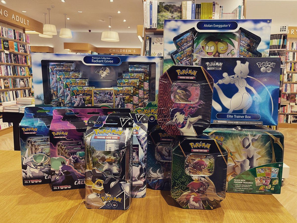 We have a massive selection of new Pokemon cards in stock including the brand new expansion Pokemon TCG: Pokemon Go!!

The latest Pokémon TCG expansion draws its inspiration from Pokémon GO with artwork that captures Pokémon in a real-world setting.
 
#pokemontcg #pokemonGo