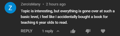 I consider this a deep compliment. Seems like a six year old might understand it, and someone who understands it, frankly, has a better understanding of the topic than I did when graduating with a physics degree.