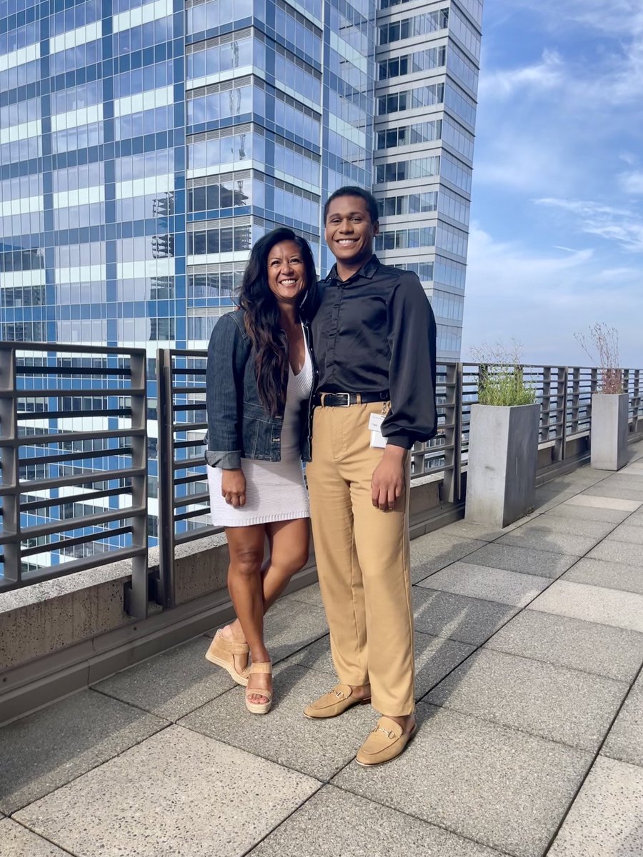 Congratulations ⁦<a href="/IvoryRandle36/">Ivory Randle IV</a>⁩ on your promotion this morning to Recruiter Lead! You are a bright light for all of us and as you can see here your mom is so incredibly proud!!! ❤️ #TEKsystems