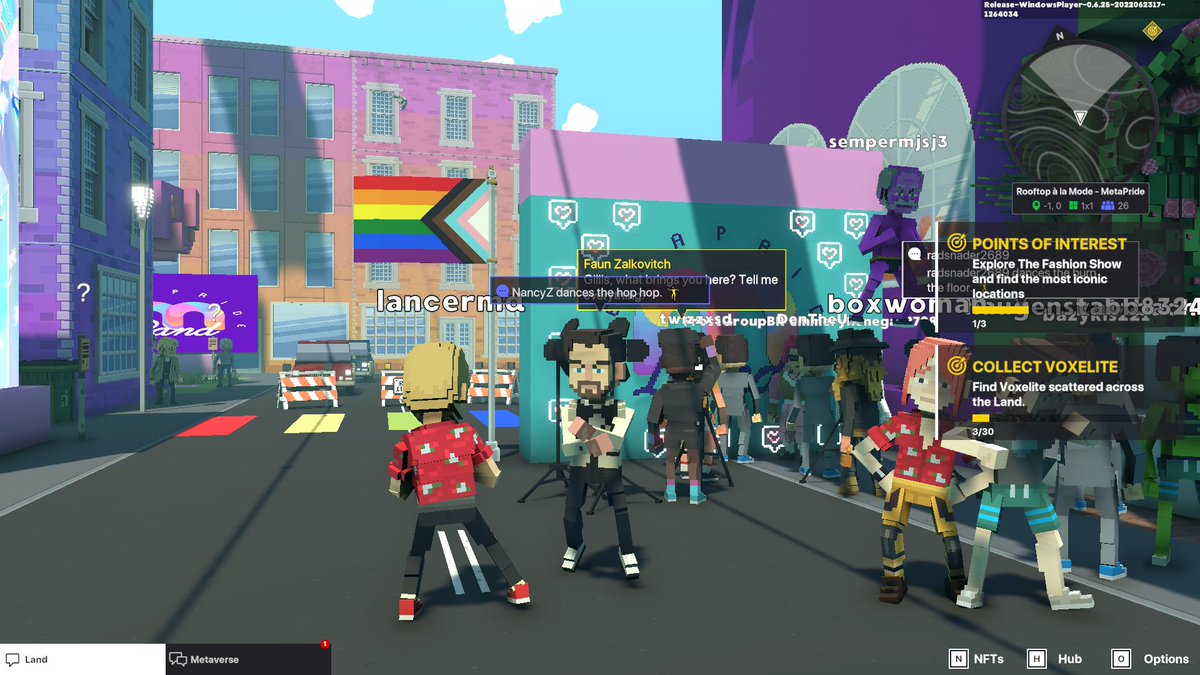 sandverk1's tweet photo. @TheSandboxGame @METAPRIDELAND I just participated in the #BelongingWeek contest for a chance to win a Progress Flag NFT! Check out my screenshot below!
👇 https://t.co/bk5hU9K88d