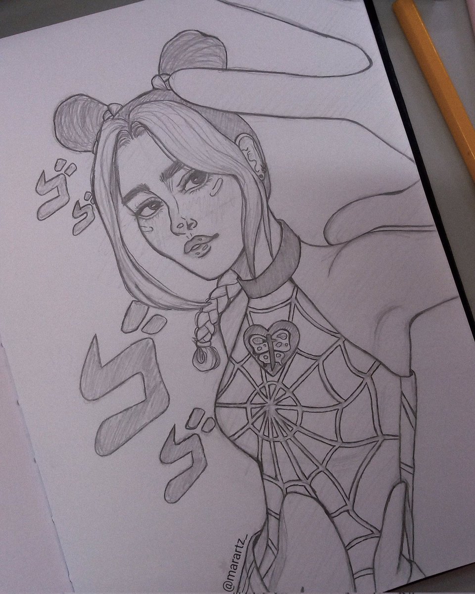 marartz_'s tweet photo. [jolyne's theme] #JoJosBizzareAdventure https://t.co/c1ikjeBkng