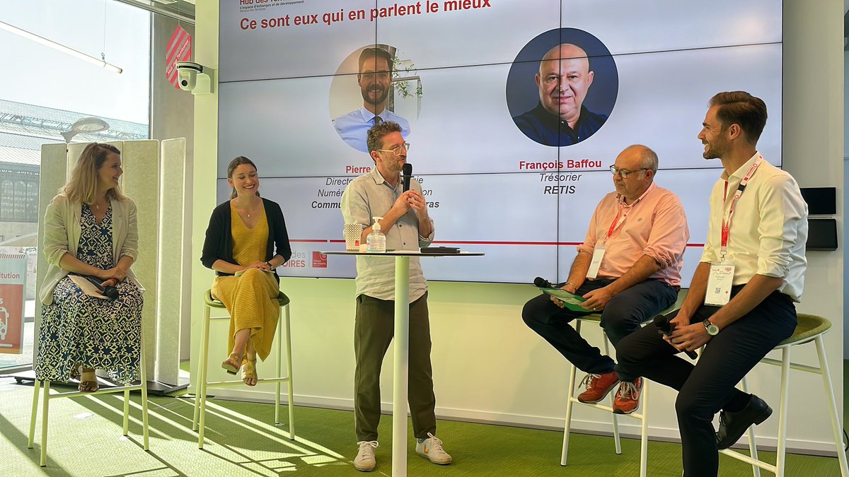 <a href="/cecilebensa/">Cécile Bensa</a> : le #hubdesterritoires est avant tout l’espace d’échange direct de notre communauté de partenaires comme comme <a href="/Pie_Ferrari/">🌎📲 Pierre Ferrari</a> ou <a href="/Bdx_Technowest/">Bordeaux Technowest</a>