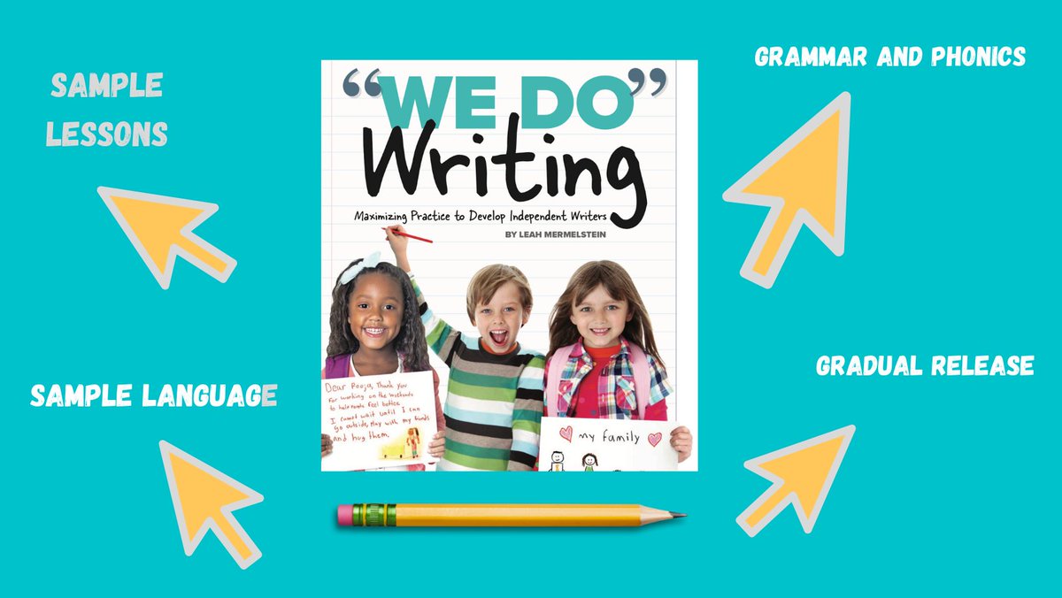 MermelsteinLeah's tweet photo. This is the book I wrote in response to teachers telling me that not all students had equal access to becoming an independent writer.  
I hope you add this to your summer reading list.  https://t.co/q1P9utdQwQ
#wedowriting #simpletoolsforcomplexwork #gradualreleasereimagined https://t.co/fCPlnlgq6K