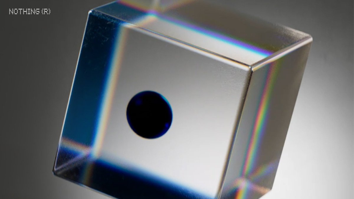 nothing's tweet image. Introducing Black Dot NFT.