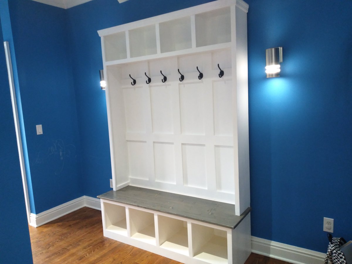 traffictechie's tweet image. Custom Halltrees and Mudrooms. mredsworkshop.com