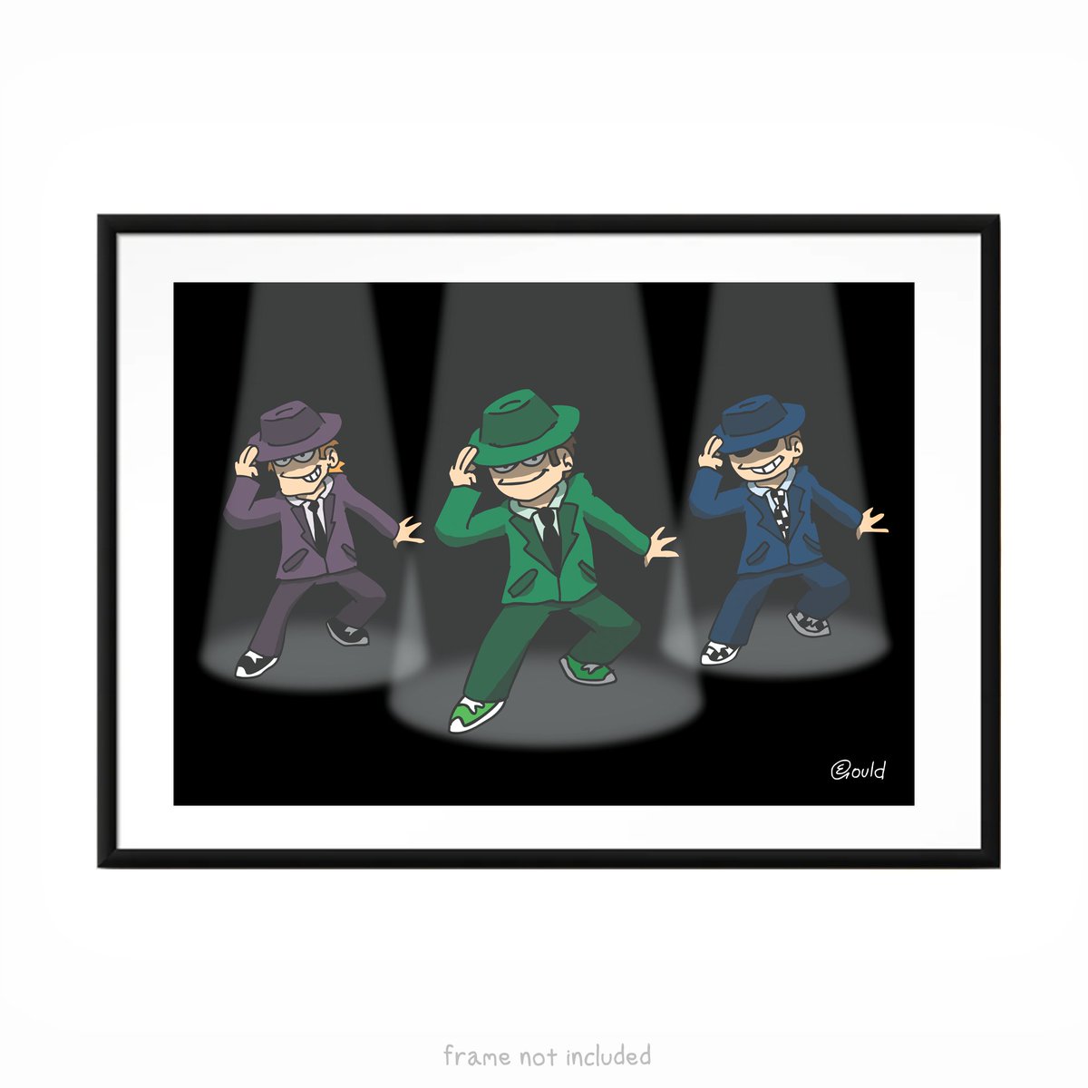 NEW (OLD) MERCH! We're re-releasing this amazing suits poster, drawn by Edd himself back in the day! Get a retro classic that looks as dapper as you do right now 👀 https://t.co/9DZAzgh7SH 👀 