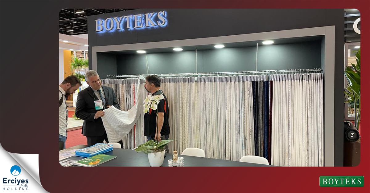 BoyteksTekstil's tweet photo. With our innovative products and Special R&amp;D area, our next stop is Brasil!
On our first day in Formobile, we are excited to meet all our customers at our stand. 

Hall: 1 / Stand: D030

#boyteks #boytekstekstil #brasil #formobile #expo https://t.co/3WqW8rnVX6