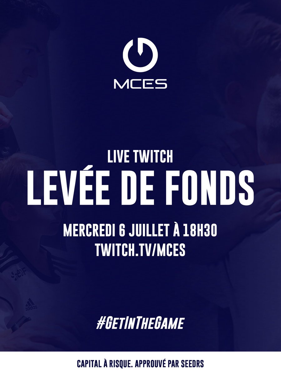 ✨️LIVE SPÉCIAL : DEVIENS ACTIONNAIRE MCES ✨️

Rendez-vous demain pour échanger sur notre levée de fond ouverte à tous dès 18h30 sur twitch.tv/mces

▶️ Présentation du projet 
▶️ Échanges avec les différents membres du staff
▶️ Questions / Réponses