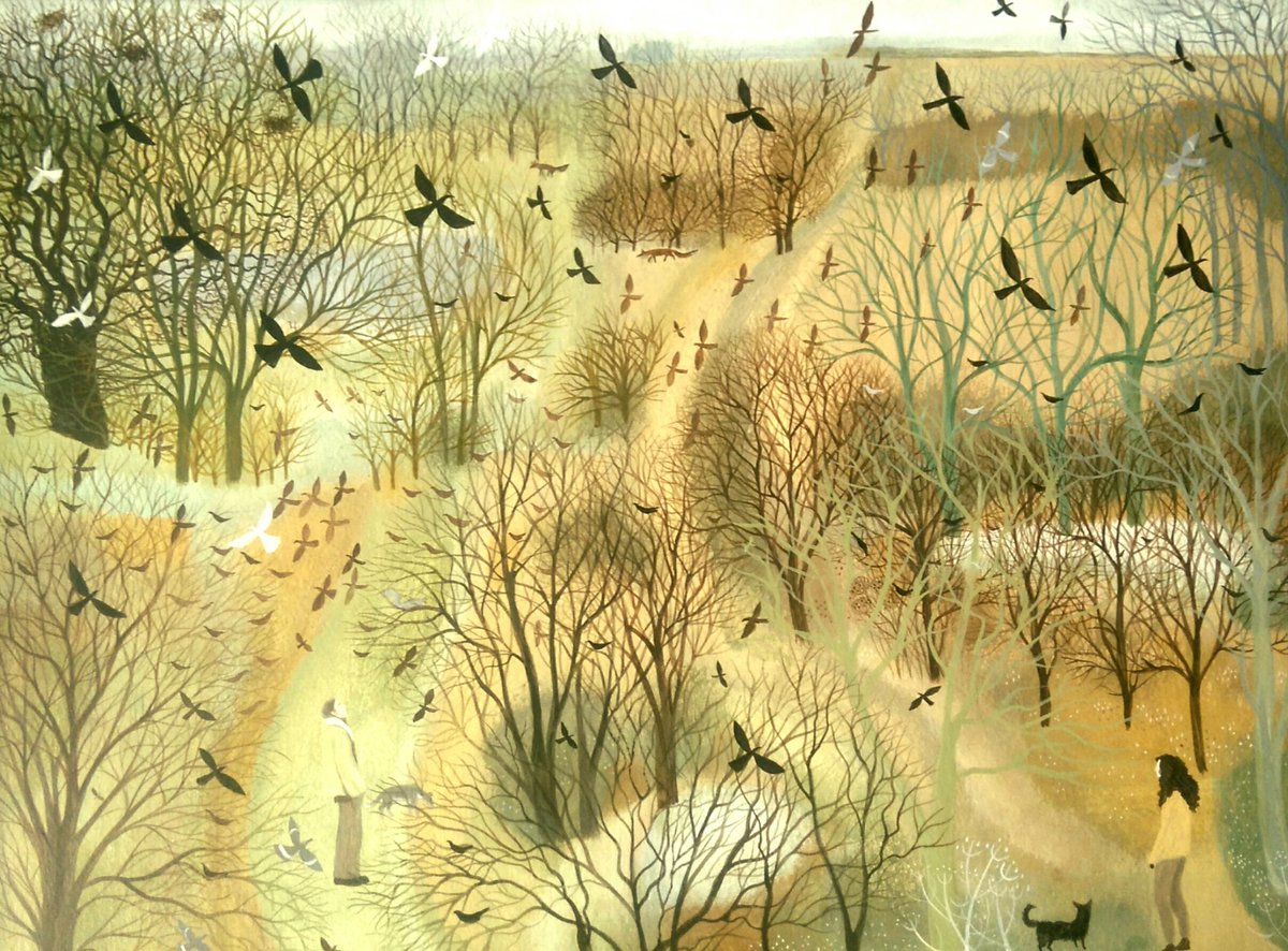 Some new prints are now available from aquarellepublishing.co.uk/dee-nickerson Bird Utopia